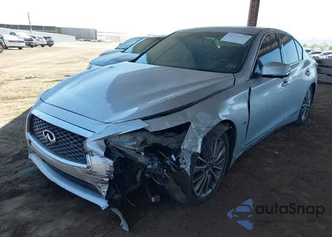 2018 Infiniti Q50 3.0T Luxe from USA, damaged, VIN JN1EV7AP7JM358933